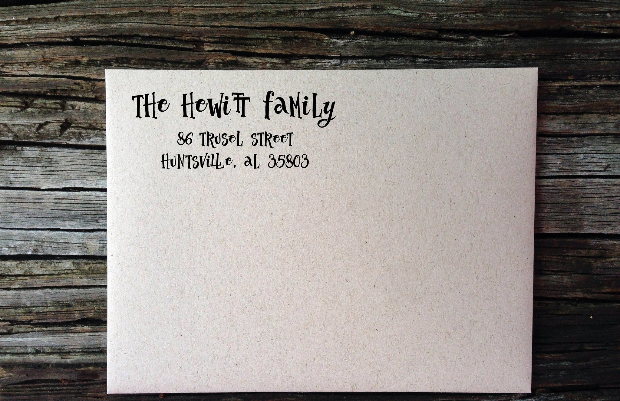 Hewitt Family Return Address Labels - Ladybug Notes