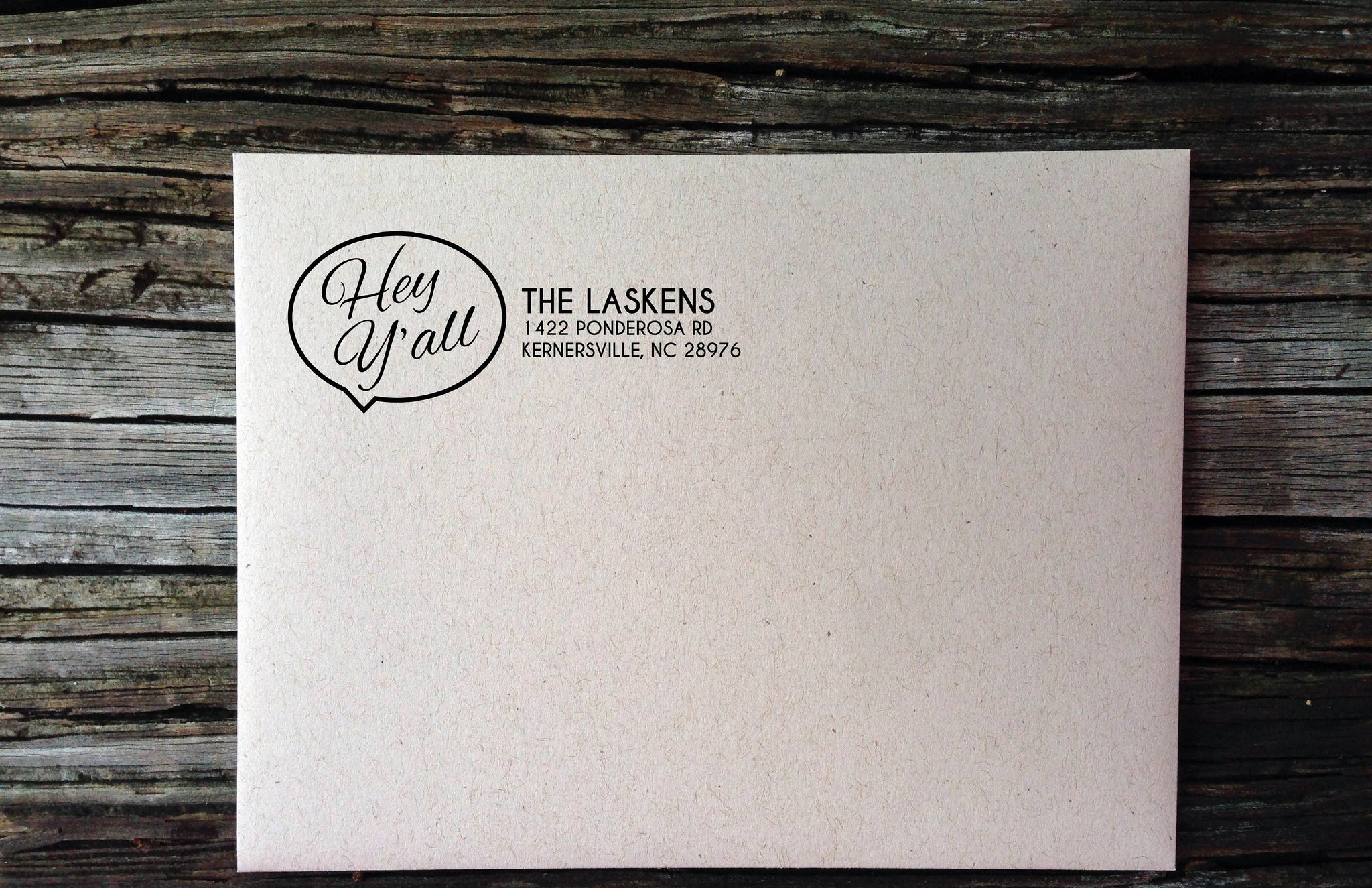 Hey Y'all Return Address Labels, Wedding Personalized Labels - Ladybug Notes